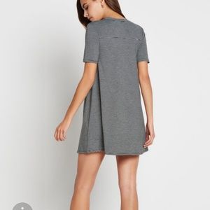 NWOT BCBGeneration striped yoke dress